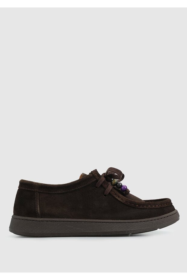 Brown Leather Women's Shoes