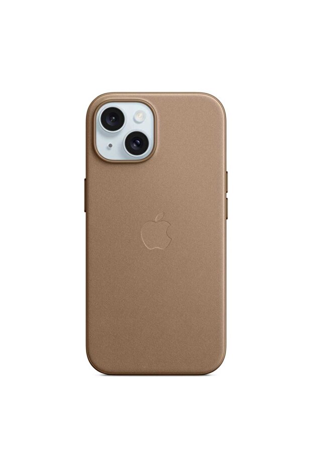 iPhone 15 FineWoven Case with MagSafe, Taupe