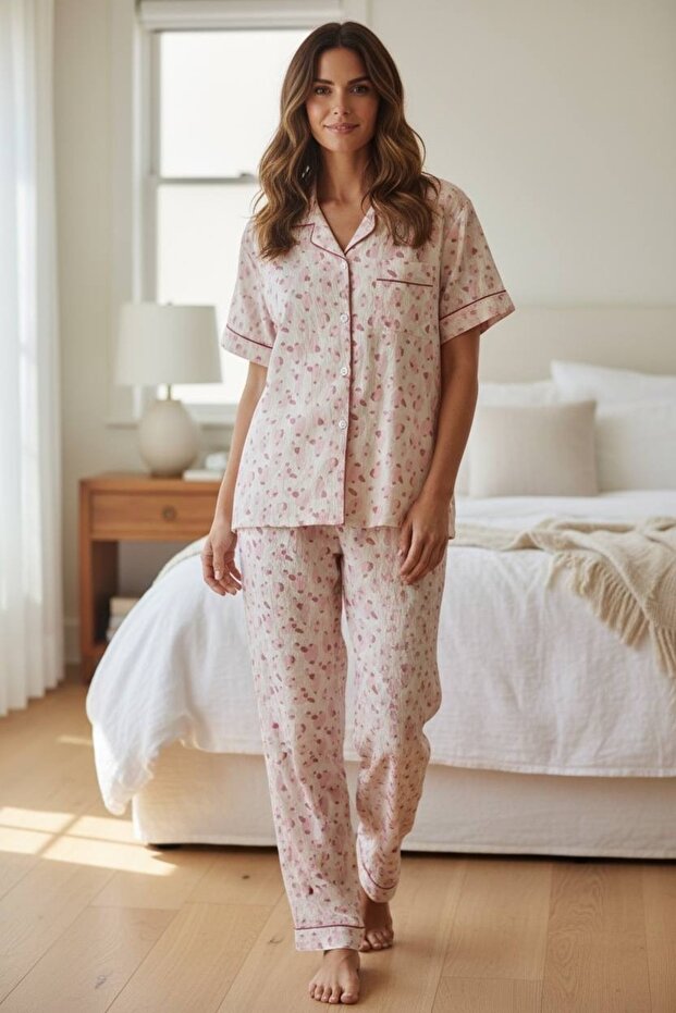 Women’s Floral – Soft Cotton Comfort Sleepwear