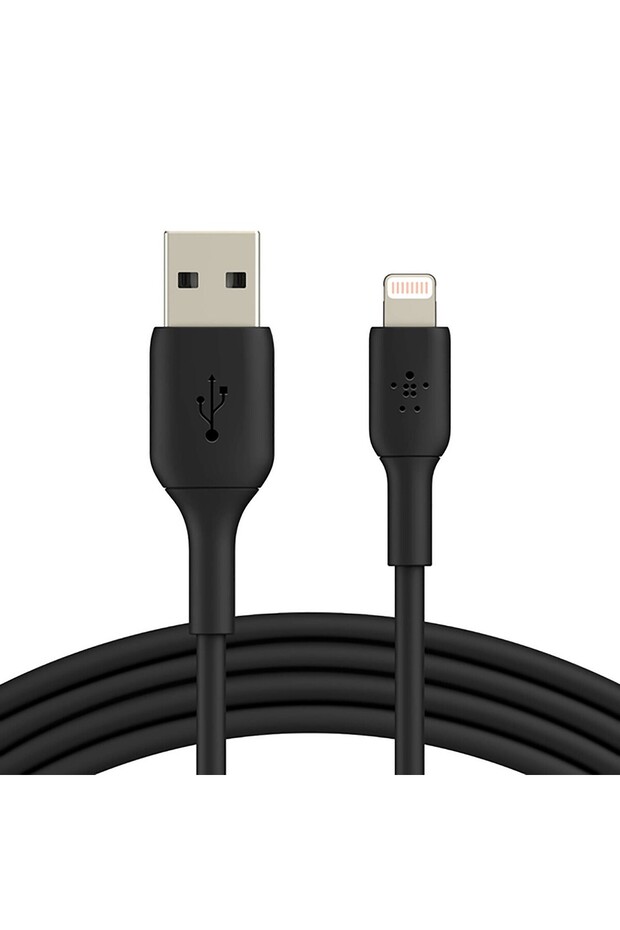 Boost Charge USB-A to Lightning Cable, 1m, Black