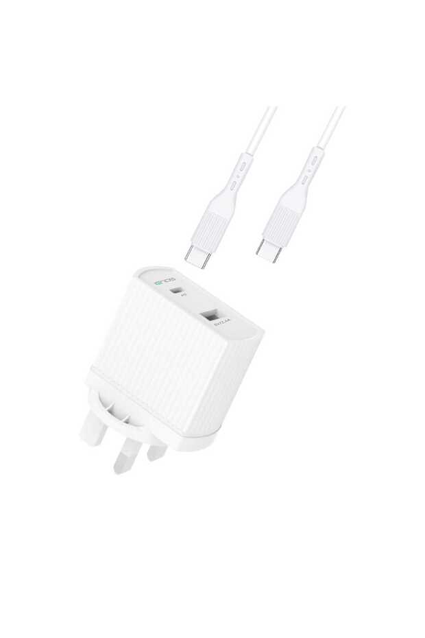 PD Charger 30W with Type-C to Type-C Cable