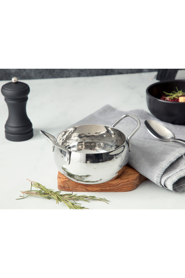 Beron Mini Tencere - Gri - 1