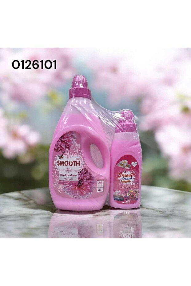 CM168 SMOOTH FABRIC SOFTNER 3LTR+1LTR PINK