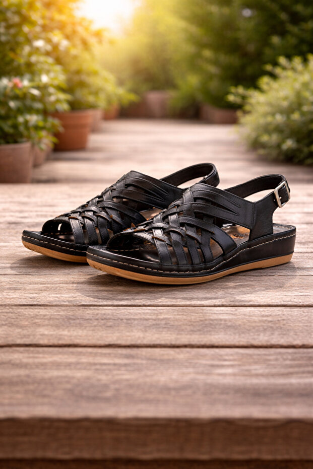 Genuine Leather Sandals Model Name: Natura