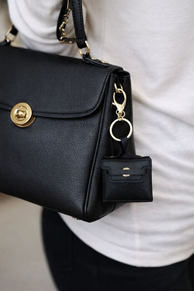 Mini Bag Charm Keychain - 4