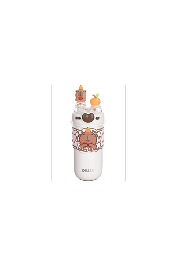 Dıller D9235 Stainless Steel Water Bottle 520 ml Capibara