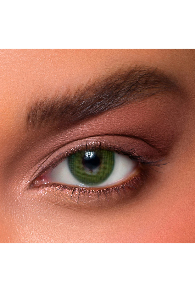 Anesthetic Fonesta 9 Months Disposable Contact Lenses, Cosmetic Contact Lenses, Green Contact Lenses