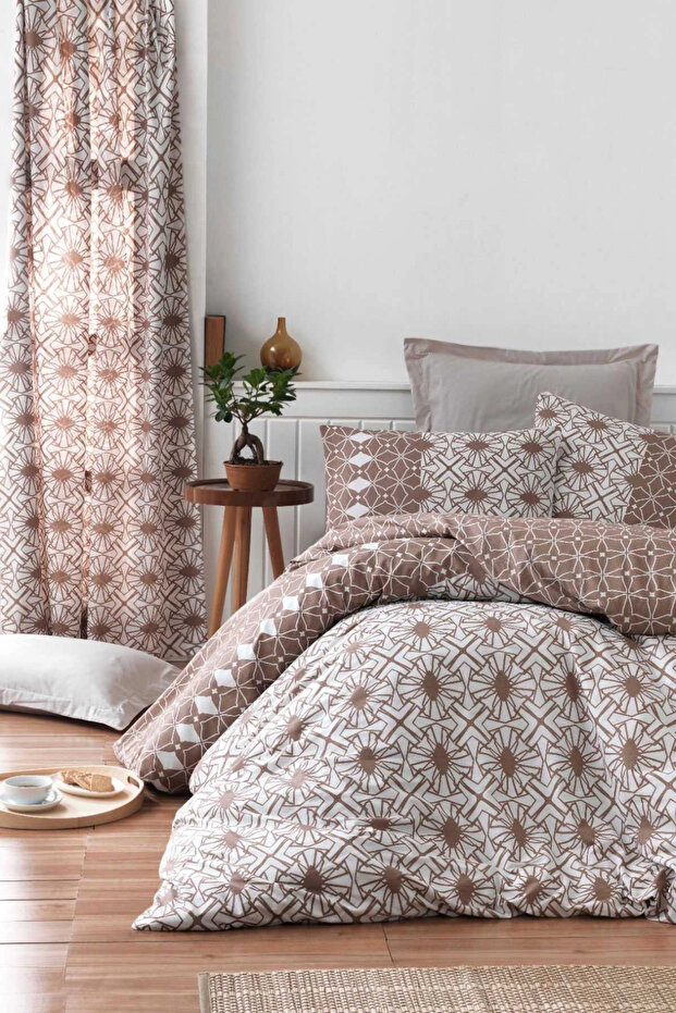 Double Ranforce Duvet Cover Set 100% Cotton Sun