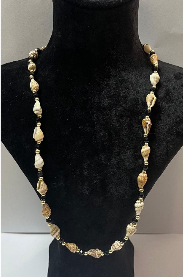 Sea Shell Natural Stone Necklace-035