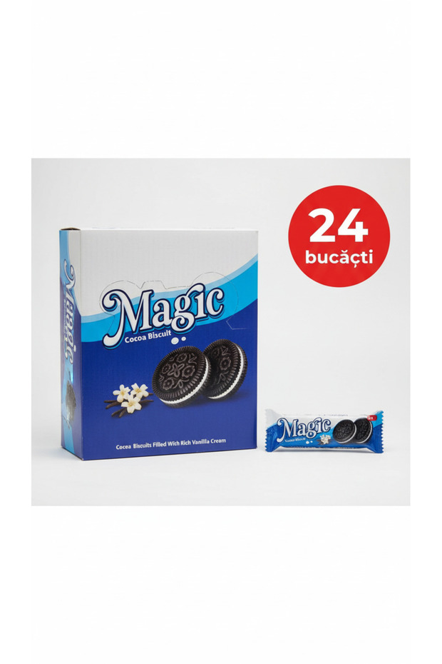 Cocoa biscuits with vanilla cream 33gr - 1