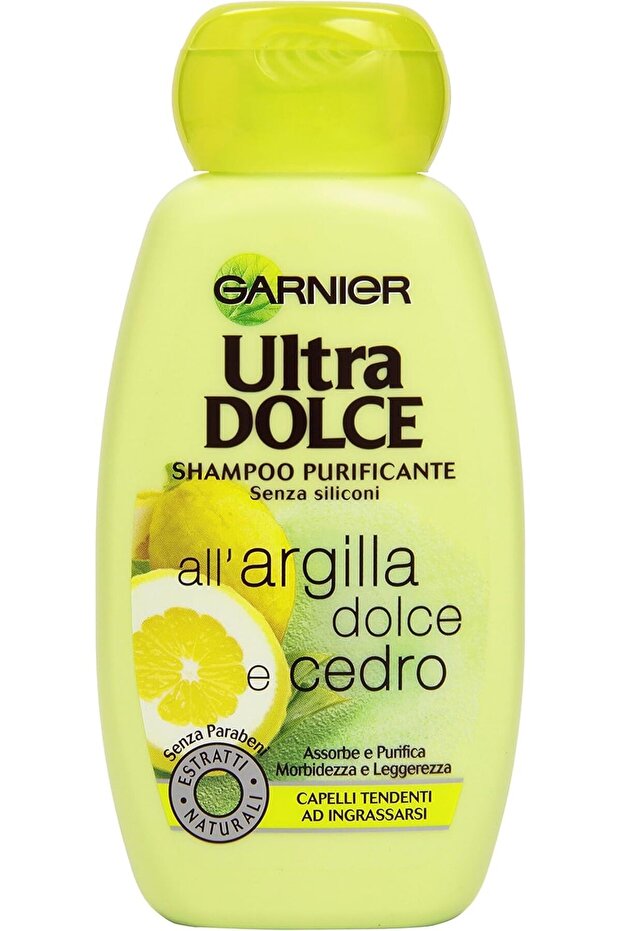 Ultra Dolce Purifying Shampoo for Oily Hair with Sweet Clay/Cedar, 250 ml
