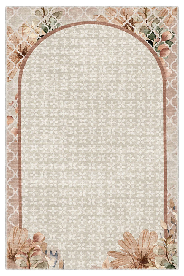 Non-Slip Base Washable Digital Printed Prayer Mat – Soft, Lightweight, and Foldable Prayer Mat