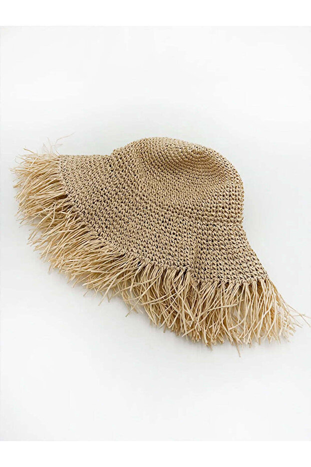 STRAW BUCKET HAT - 1