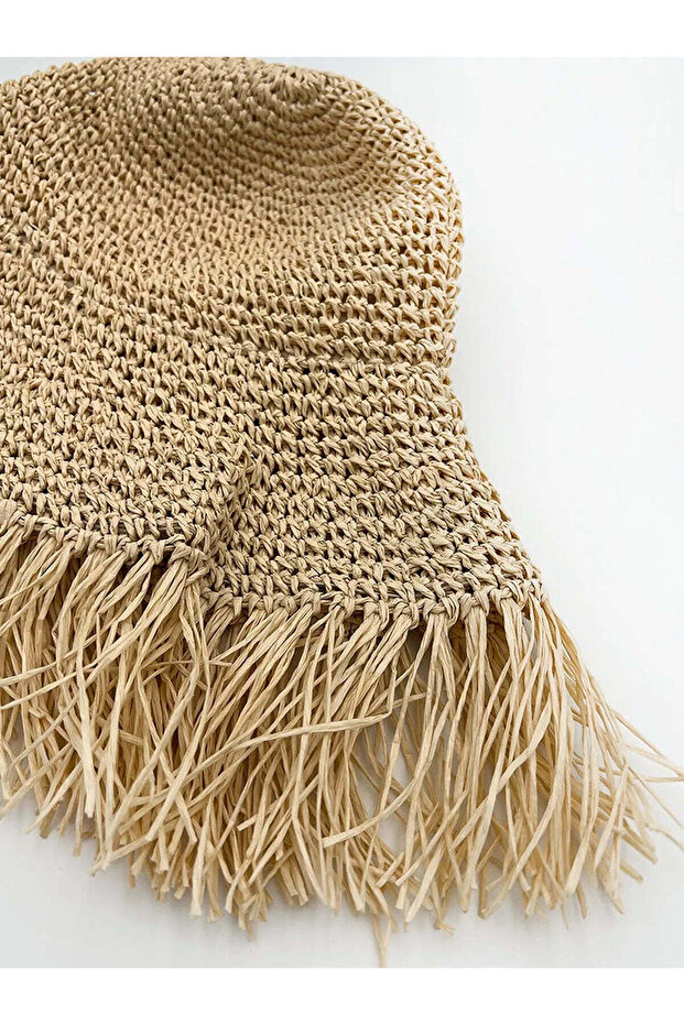 STRAW BUCKET HAT - 2