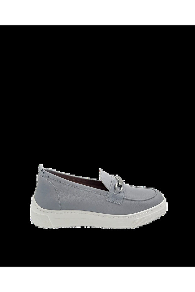 LOAFER WITH SPORTY SOLE IN JEANS