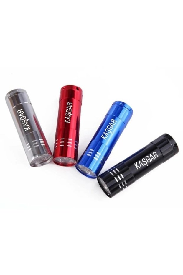 Super bright 9 led metal mini flashlight