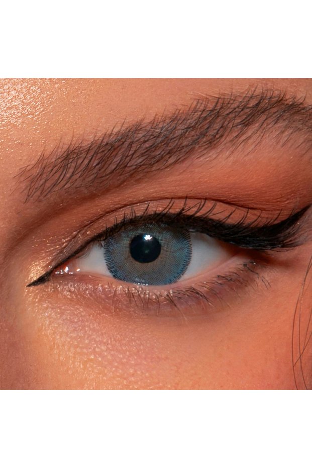 Dream Blue 9 Months Disposable Contact Lenses, Cosmetic Contact Lenses, Blue Contact Lenses