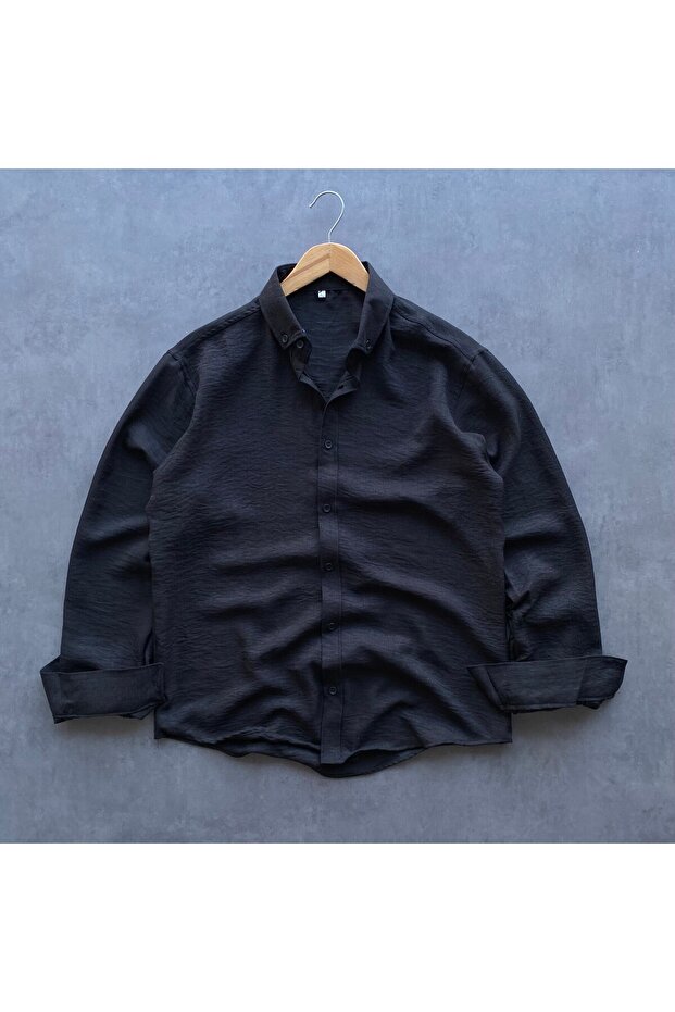 Crinkle Linen Shirt