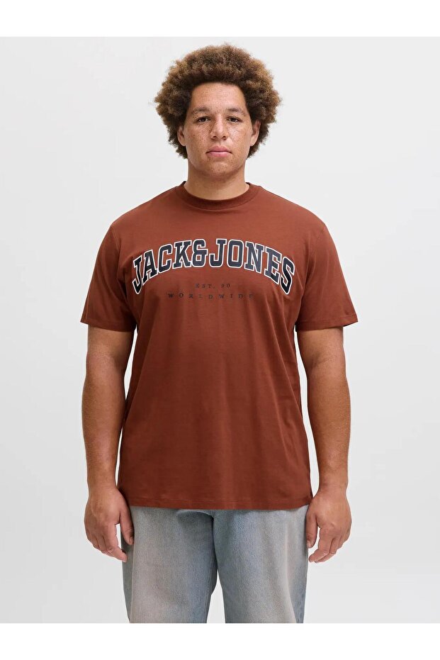 Jack Jones Caleb Varsity Large Size Men's T-Shirt 12258871