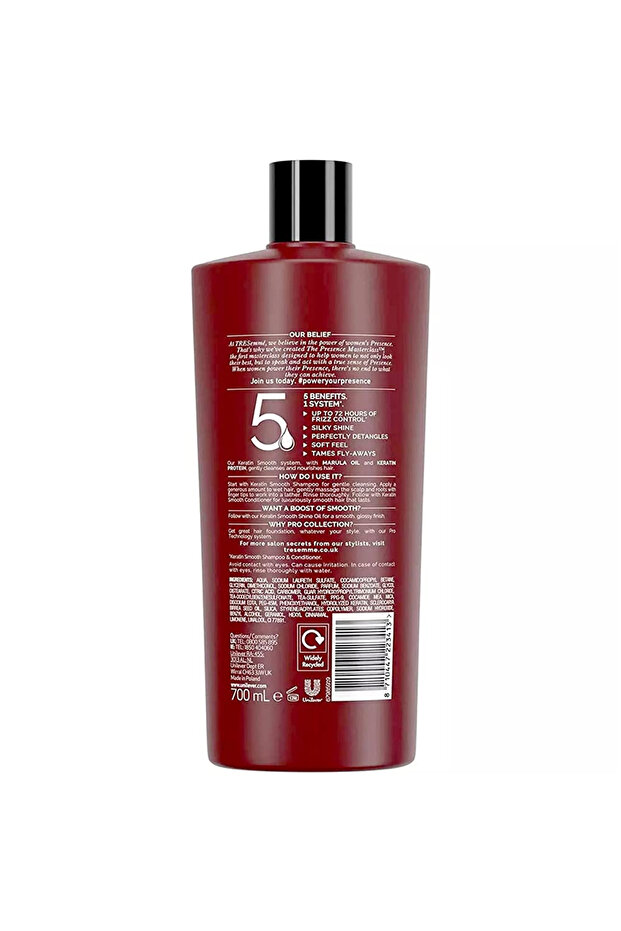 Pro Collection Keratin Smooth Shampoo 700ml