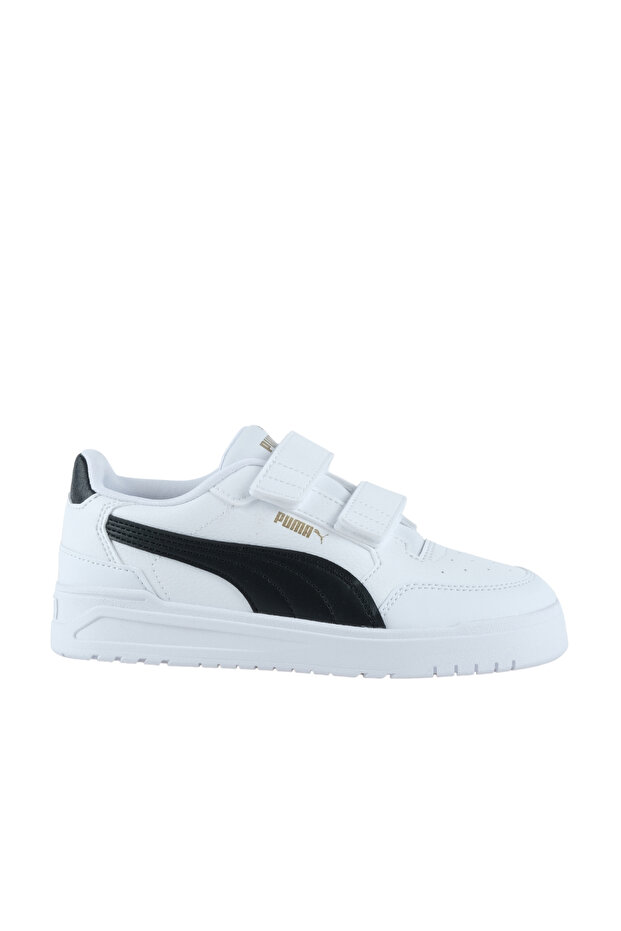 Shuffle Downtown Kids' White Sports Shoes (403740-02)