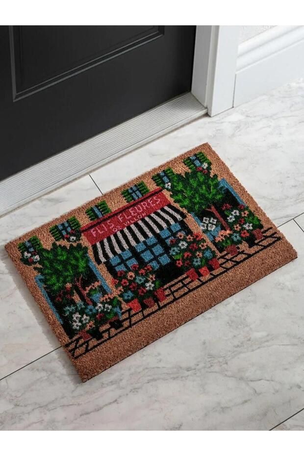 سجادة مدخل مطبوعة متنوعة الألوان 40x60 سم (S6)
