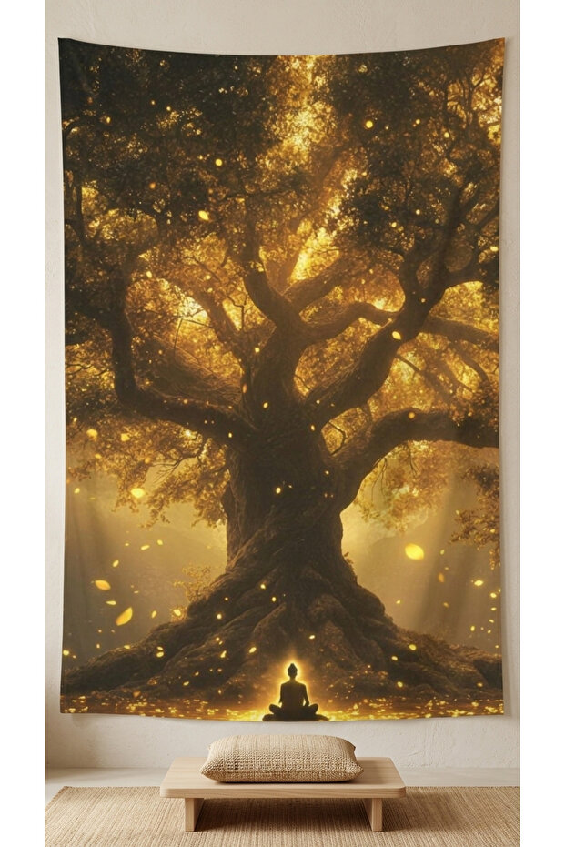 Meditation Yoga Wall Covering Quality Fabric