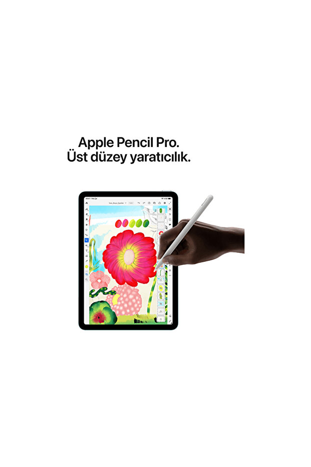 MH364TU/A iPad Air 11 inç M4 Wi-Fi 256 GB Tablet Mavi - 6