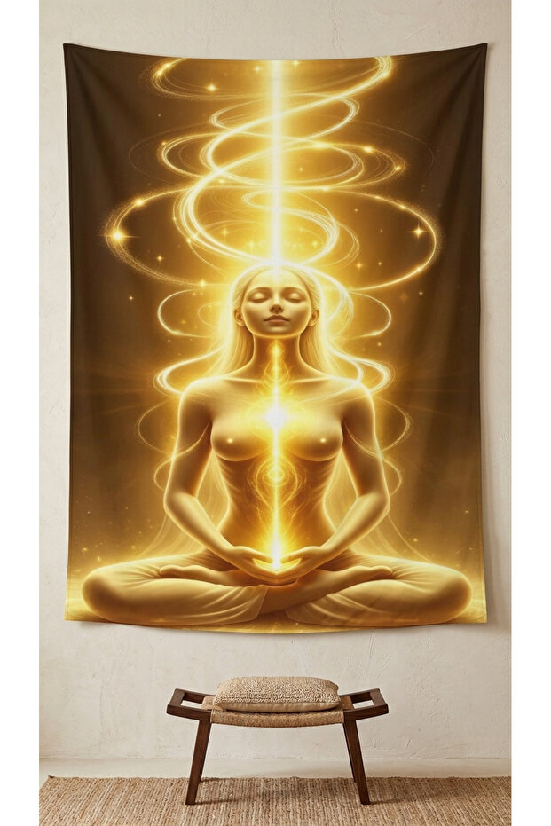 Meditation Yoga Wall Covering Quality Fabric