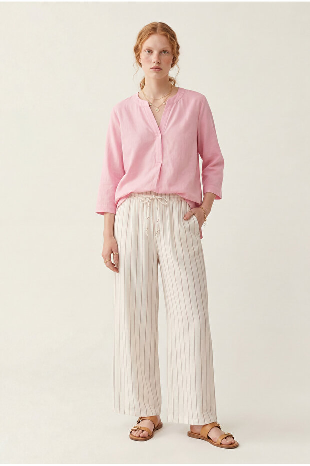 LADIES COTTON, VISCOSE TOP