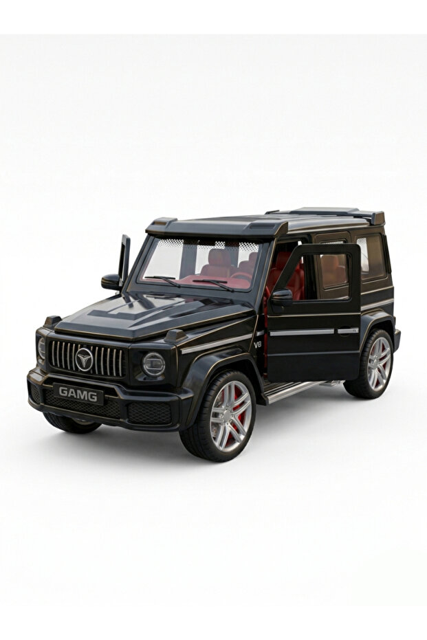 Tıfıl Toys Mercedes G-Serisi Tasarımlı Sürtmeli Model Araba - Sesli ve Işıklı - 1:32 Ölçek