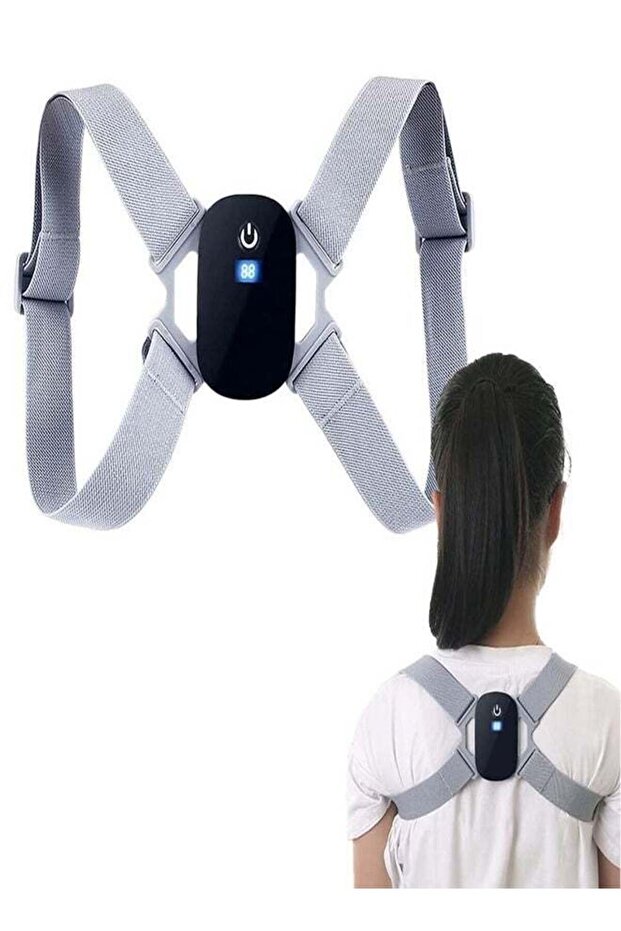 Smart Posture Corrector, Upper Back Brace with Vibration Intelligent Posture Reminder, For Unisex