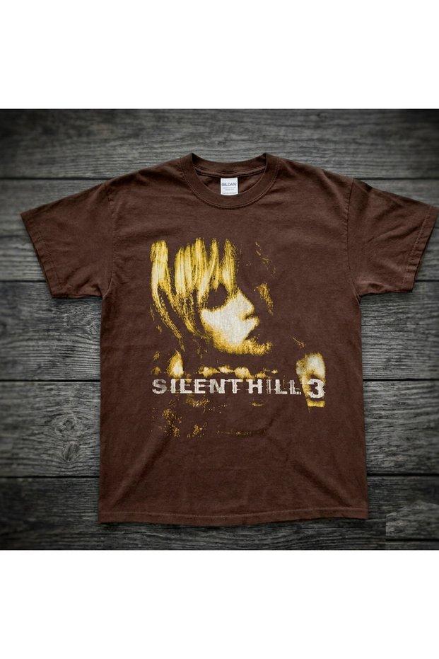 Slient Hill 3 Printed Vintage Y2K Tee Tshirt Digital Printed Gaming&Story Supertee Design