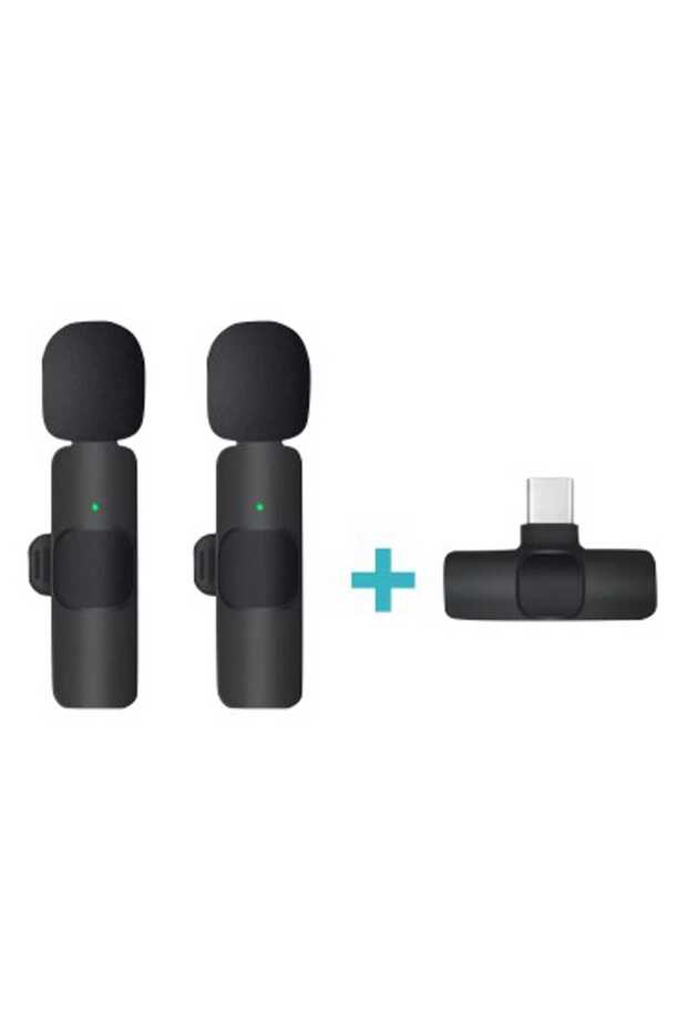 Dual Wireless Microphone, Black - 2