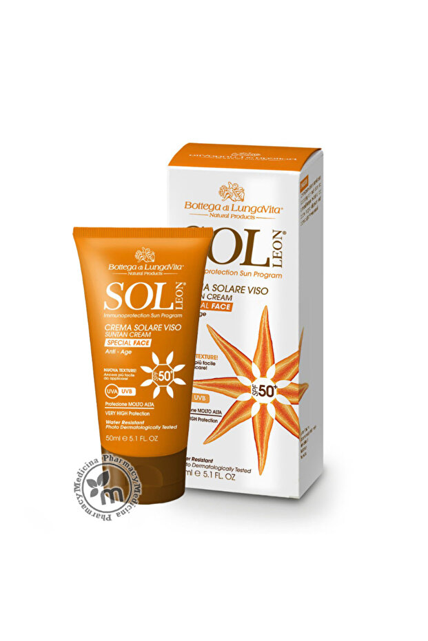 SOL LEON SUN PROT SPF50+ SPECIAL FACE CREAM 50ML