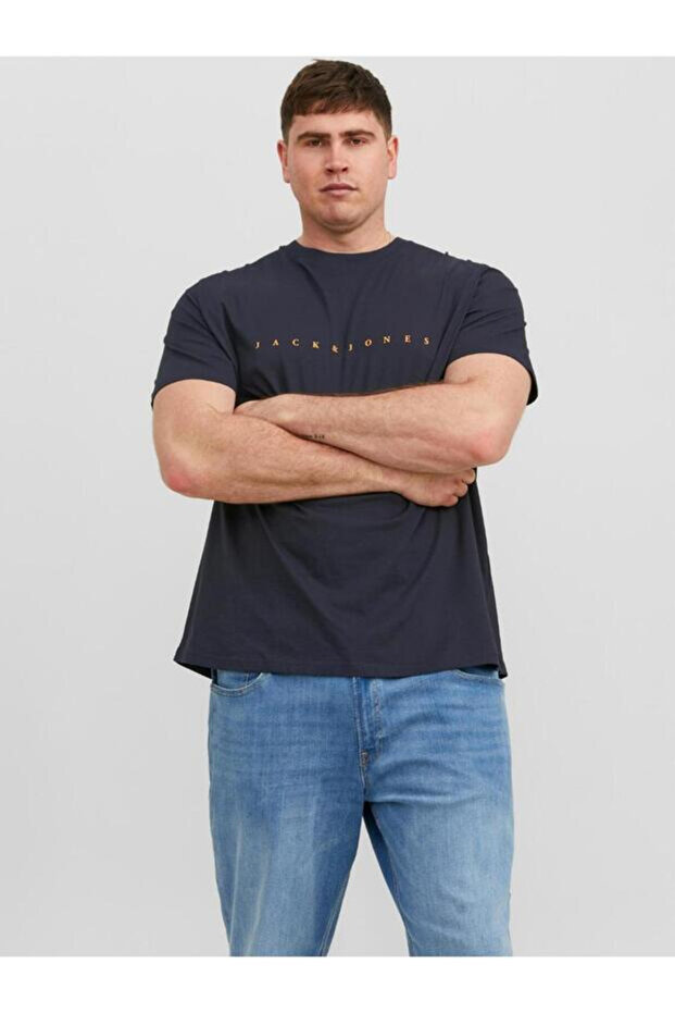 Jjestar Pls T-Shirt for Men Plus Size 12243625