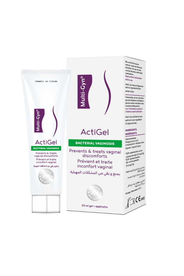 Multi-Gyn Actigel with Applicator for Preventing & Treating Vaginal Discomforts - fragrance free