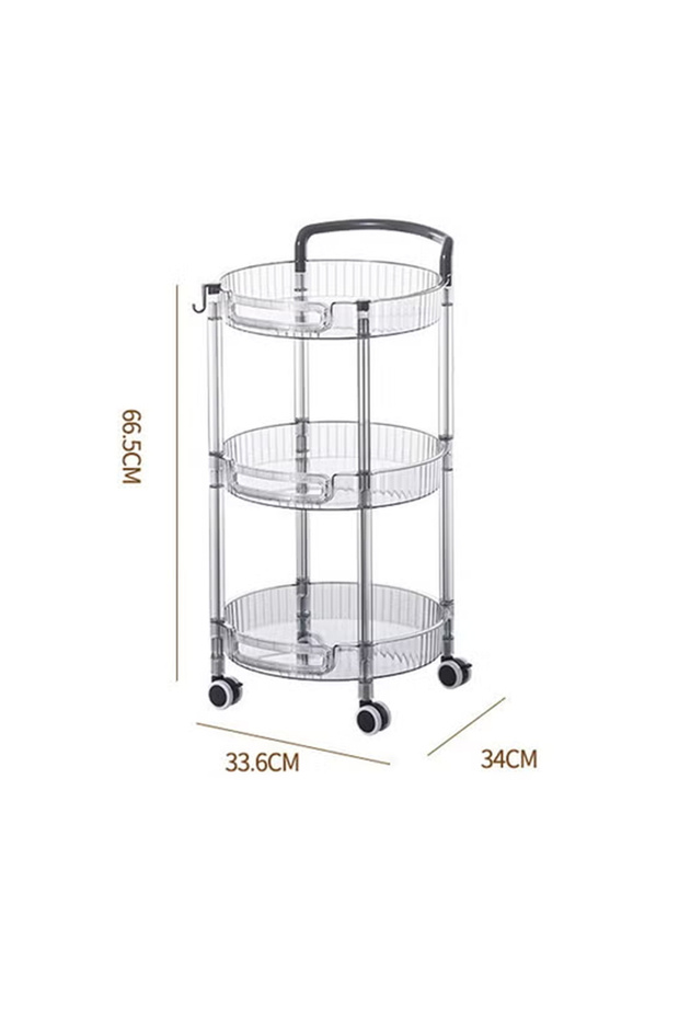 Versatile 3 Layered Floor-standing Fruit and Vegetable Storage Rack