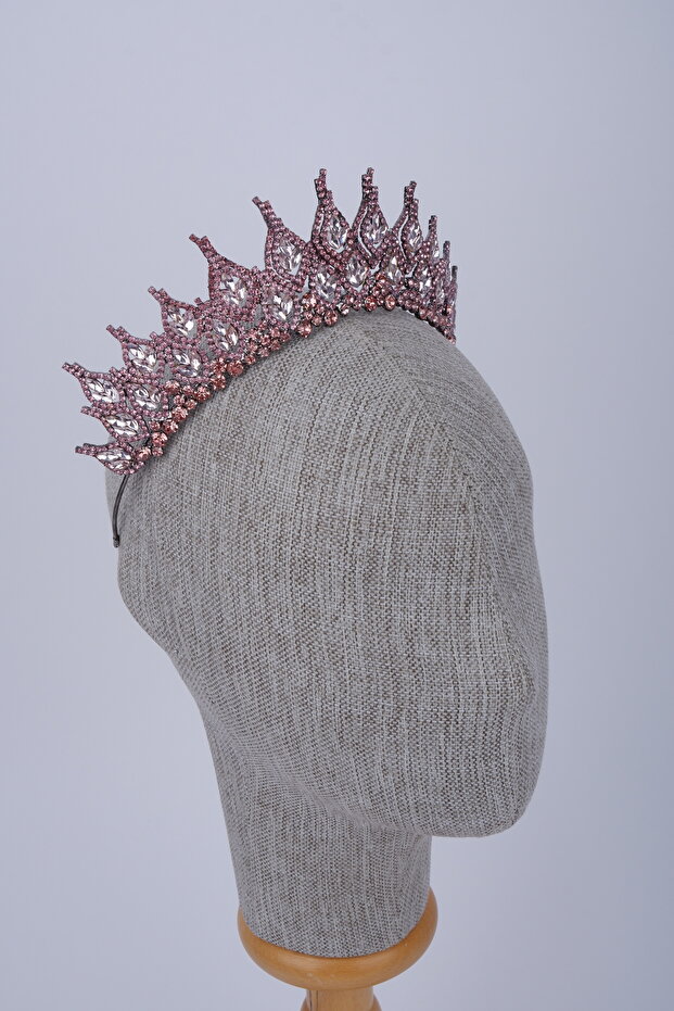 Crystal Stone Bridal Crown Henna Night Wedding Party Hair Accessory Stylish Design