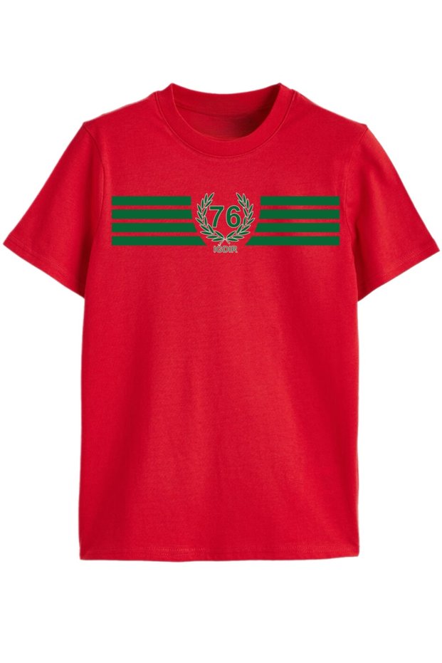 Iğdır 76 Prestige – City Series Children's T-Shirt with Wreath Detail
