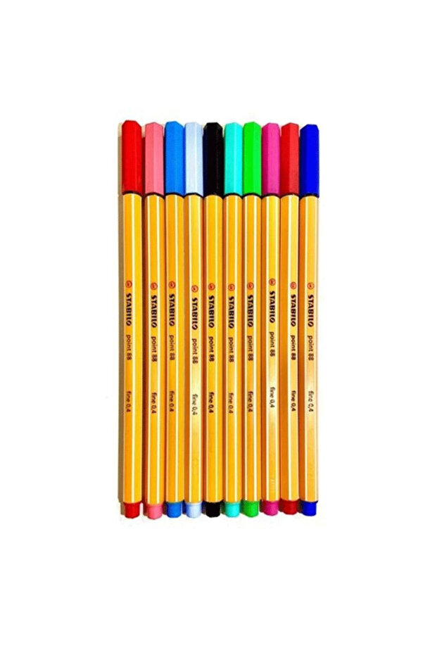 Point 88 Felt Tip Pen Set 10 Pieces Set