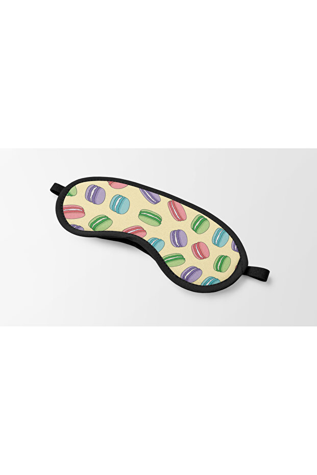 Macaron Pattern Printed Sleep Eye Patch - 2