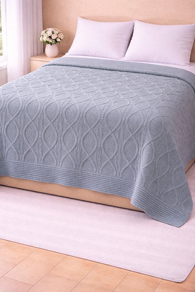 Double Knitted Bedspread