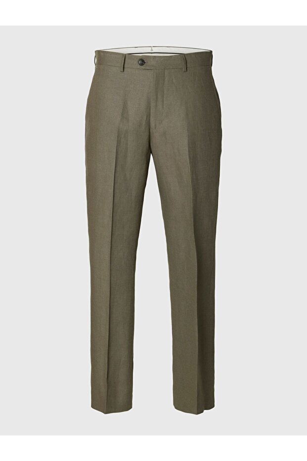 Leinenhose Regular Fit - 2