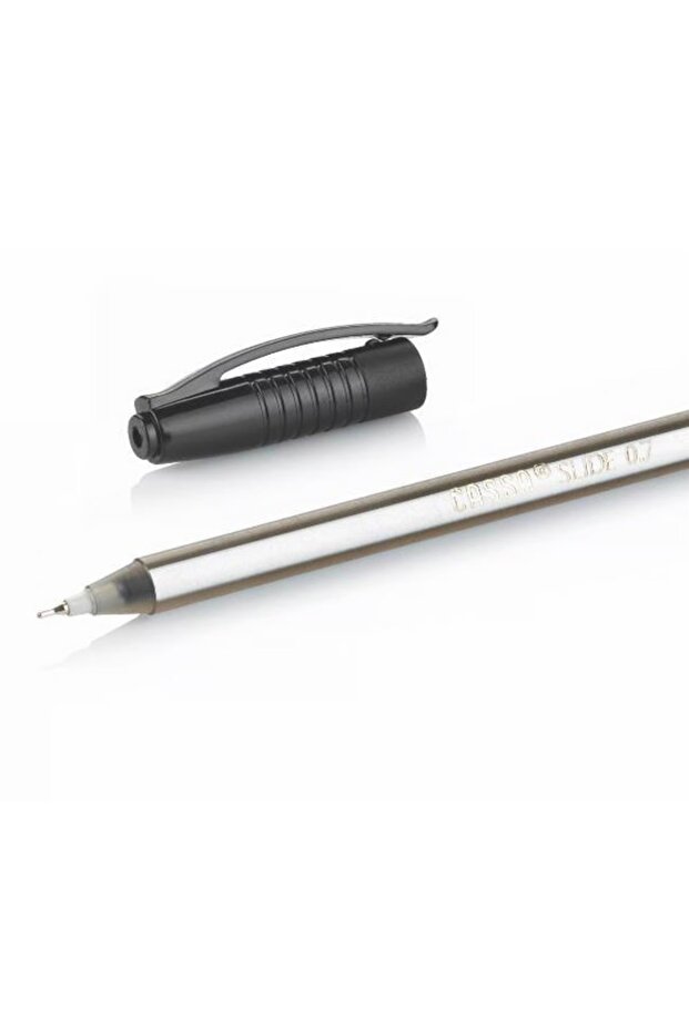 Black 0.7 Cassa Slide Ballpoint Pen-20 Li