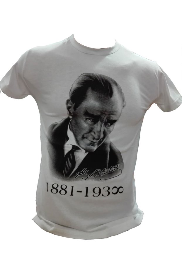 Children's Boy Ataturk Infinity T-Shirt Unisex White Ata T-Shirt