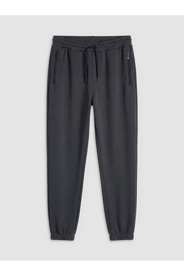 Anthracite standard fit men's jogger sweatpants from gulis clothing