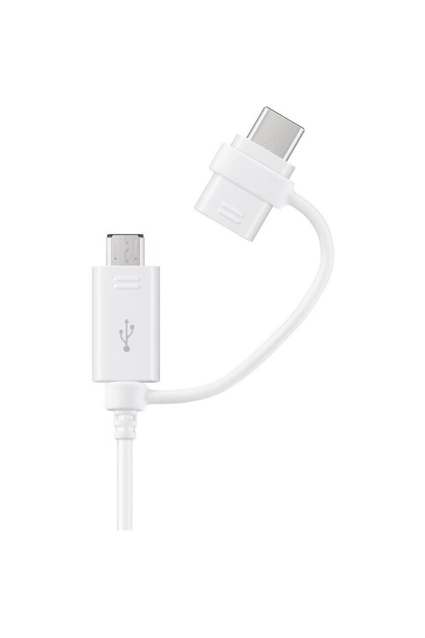 , combo, Micro Usb, Type-C, White