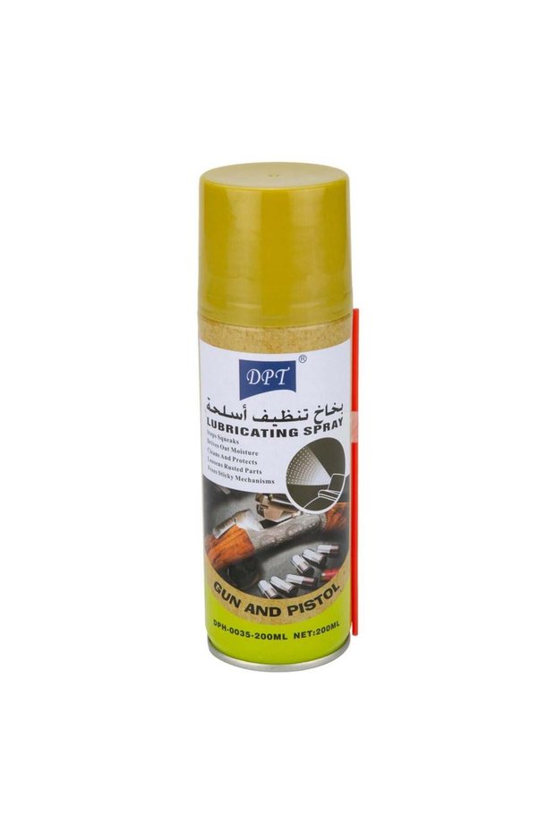 بخاخ تنظيف أسلحة، تنظيف السلاح من الصدأ، ملون، عبوة 200 مل