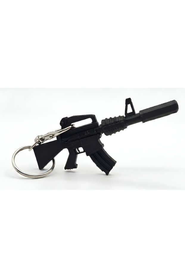 سلسلة مفاتيح مصغرة مزخرفة M4A1